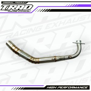 Pipa Leheran Knalpot Aerox Old/NewNmax Old/NewPcx160Adv160Vario160 Inlet 38mm-45mm-50mm Motor