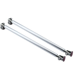 ชุดค้ำกันชนหน้ารถยนต์แบบปรับได้ 20 ซม. ทำจากสแตนเลส ใช้สำหรับแข่งรถ ช่วยประหยัดการเจาะรู