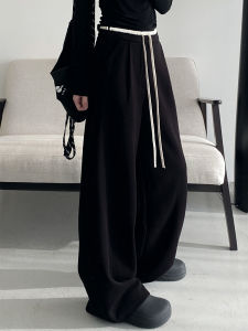 กางเกงขายาวทรงหลวมเอวสูง ทรงหลวม กางเกงขายาวทรงหลวมสำหรับผู้หญิง ทรงสลิมฟิต ทรงหลวม เอวสูง กางเกงขายาวทรงหลวม