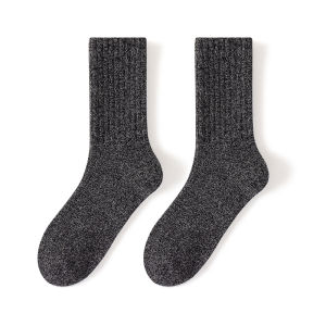 JIAZINI | Warm Thick Absorbent Anti-Odor Business Wool Mid-Calf Socks