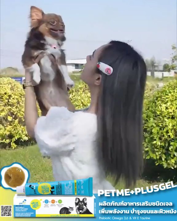 Petme Plus Gel วิตามินเจลเพิ่มพลังงานแมว