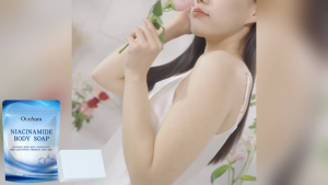 Oceaura Niacinamide Body Whitening Soap: Deep Cleaning Brightens Underarms & Knees Reduces Chicken Skin With Fragrance