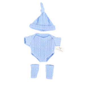 New Doll Clothes for 8inch 20cm Reborn Baby Doll Cute Doll Clothing Accessories Sweater DIY Toys Baby Dolls Outfit Girls Gifts