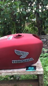 Tangki Honda CB100 Warna Dofft Bahan Tebal Tangki Press