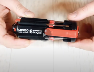 [READY STOCK] 8-in-1 Multi-Function Screwdriver – LED Light | Compact & Portable | DIY Home Tool