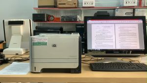 Cụm sườn sấy 05a và 08a cho máy in laser HP 401 HP 2055d hàng tháo máy ( bao gồm sensor cảm biến theo sườn )