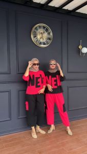 One Set New Wanita Terbaru Viral Kekinian Terbaru 2024 Dewasa Setelan Celana Cargo By Cla Termurah Cringkel Beautyhijab