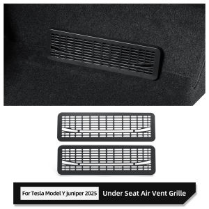 for Tesla Model Y Juniper/Launch 2025 Rear Row Air Outlet Protective Cover Anti-blocking Air Vent Grille Protector Accessories