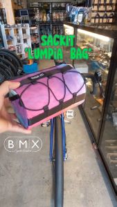 BMX Cycle Center Sack It Brand Model: Lumpia Bicycle Handle Bar Bag (Convertible to Sling Bag) Small 5" x 8" inches two side pocket Fabric Ristop & Ballistic Nylon (Shoulder Strap Included) 3