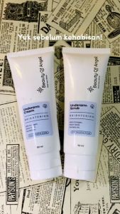 Beauty of Angel - Underarm Cream New | Pencerah Lipatan | Pencerah Ketiak dan Selangkangan - 50ml