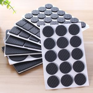 Anti-slip Scratch Resistant Furniture Feet Floor Protectors DIY Self-Adhesive Furniture Foot Protectors Chair Leg Pads