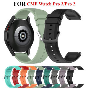 For CMF Watch Pro 3 2 Strap Sports Silicone Wristband Bracelet For CMF by Nothing Watch Pro 2 Smart Watch Band