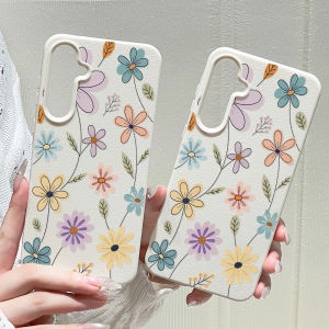 Phone Case for Samsung Galaxy S26 S25 S23 Ultra S24 FE A57 A56 A55 A54 A53 5G A07 A06 A15 4G Cases Fresh Floral Gentle Forest