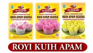 Royi Brand Apam Cake (Pink color) - 500g