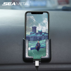 SEAMETAL Portable Paste Car Phone Holder Universal Paste Stand Car Mount Cellphone Bracket Mobile Accessories