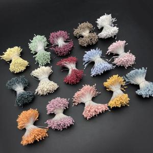 Yellow Pearl Matte DIY Flower Core 360 Pieces Korean Style Hairpin Accessories for Fashionable Handmade Jewelry Making