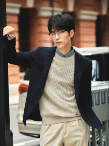 Cashmere Blend Mens Suit