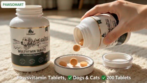 Pet Vitamin Kucing Booster Gemuk Multivitamins Supplement Tablets for Dog & Cat Vitamin