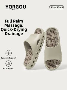 YUANGANG | Summer Wear Waterproof Comfortable Thick-sole Anti-slip Shock Absorbing Quick Dry Slippers