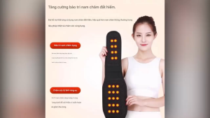 Đai Lưng Y Tế Đá Từ Tính Tự Làm Nóng – Hỗ Trợ Cột Sống Giảm Đau Lưng Hỗ Trợ Thoát Vị Đĩa Đệm