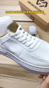 SNEAKERSSHOP17 Sepatu Gaya Pria Sneaker Nao Cowok Bertali Sneakers Cowo Kasual Hangout Traveling Kekinian