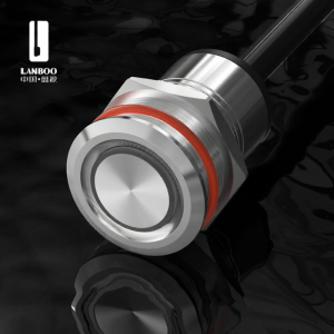 LANBOO | Nút Bấm Chống Nước Tự Khóa Đặt Lại Được 22mm