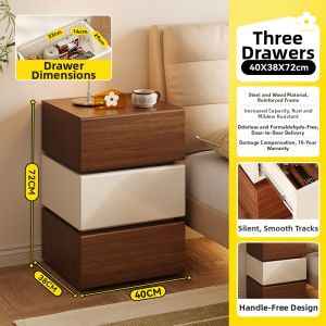 MEISD | Narrow Steel Nightstand 30cm
