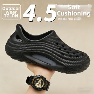 TZLDN | Black Slip-resistant Odor-free Ventilated Sandals