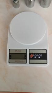 BUDHAKELS Digital Kitchen Scale - Accurate Electronic Food Weighing Scale with Tare Function and LCD Display