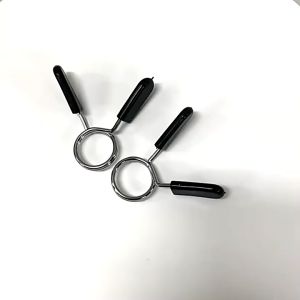 Eboo 2 Piece 25 Spinlock Collars Barbell Collar Lock Dumbell Clips Clamp Weight lifting Bar Gym Dumbbell Fitness Body Building