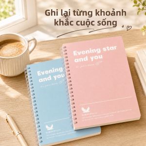 LFSHAONVXIN | Bản Kế Hoạch Học Tập Sinh Viên Thời Trang Dày Chống Thấu A5