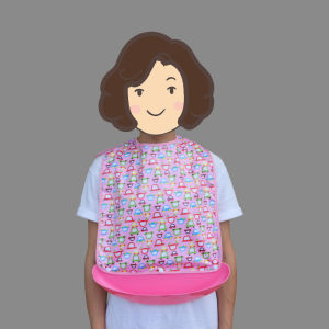 Large Size Waterproof Leakproof Eating Apron for Elderly Adults Mouth Towel Adult Feeding Smock Baby Eating Bibs Children