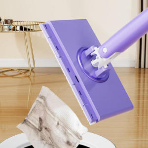 Automatic Cloth Gripping Mop Mini Mop Automatic Paper Towel Changing Mops Face Towel Compatible Mop For Floor Window