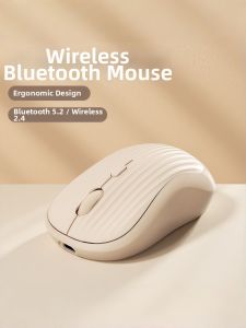 WOMINGTE | Quiet Rechargeable Dual-Mode Wireless Mouse