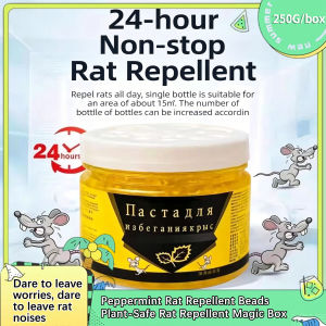 Powerful rat repellent beads rat repellent magic box 250g plant fragrance essence crystal beads anti-cockroach and fly repellent artifact