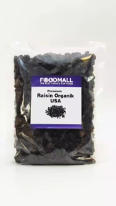 Kismis / Black Raisin Organic USA PREMIUM 1 Kg