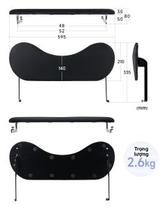 Sanwa Supply | Tay Nâng Mở Rộng Bàn và Khay Bàn Phím