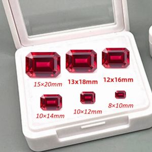 Đá Quý Ruby Emerald Cắt Giác Cạnh Màu Máu Bồ Câu Độ Cứng Mohs 0.03ct Dùng Làm Đồ Trang Sức Quà Tặng Hạt Đá Quý.