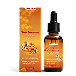 เซรั่มพิษผึ้งบริสุทธิ์ 30 มล. ทรีทเม้นต์ลดเลือนริ้วรอยบนใบหน้า กำจัดสิว บำรุงผิวให้ชุ่มชื้น ผิวขาวกระจ่างใส ผลิตภัณฑ์ดูแลผิวหน้าที่จำเป็น