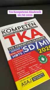 Arruzzmediastore Buku Kompeten TKA Tes Kompetensi Akademik 2026 SD MI Buku Ujian Nasional dan Sekolah