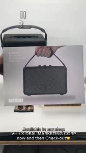 X-DEAL Portable WirelessBluetooth SpeakeOutdoors Travel Speaker Mini Home Audio System Speakers