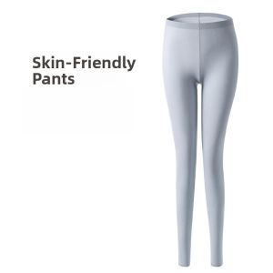 miiow | Ultra-Thin Warm Underwear Set For Women Cat Person 37 Degree Base Layer Seamless Invisible Bottom Shirt Long Sleeve Round Neck