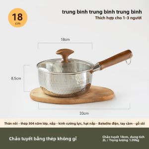 KIMS COOK | Nồi Sữa Nhỏ Nồi Thực Phẩm Cho Bé Nồi Mì Gói Tại Nhà