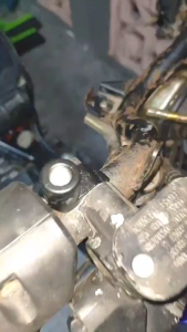 Yamaha lc135/y15zr/Srl110/ego side mirror bracket/master pump bracket side mirror bracket holder