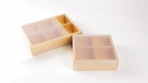 The Craft Decor Golden Gift Box With Detachable Divider | Mooncake Box | Kotak Hantaran | Dessert Drawer Box | Food Packing Box 月饼盒 [READY STOCK]