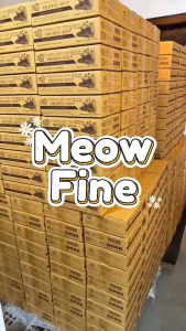🐟 ถูกที่สุด เหมียวไฟน์ ยกลัง 24 กระป๋อง ซุปปลาสกัดเข้มข้น เสริมด้วย L-Lysine 500 mg.