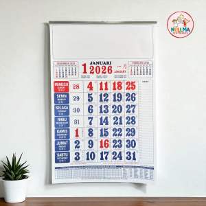 Kalender Dinding Kerja Medium Umum 2026 TH