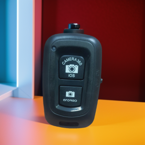 Remote Kamera Bluetooth for Handphone Android iPhone Jarak Jauh 10 Meter - Shulter New Model