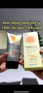 Kem Chống  Nắng 3W Clinic Intensive UV Sunblock Bảo Vệ Da SPF 50+ PA+++ 70ml Hàn Quốc