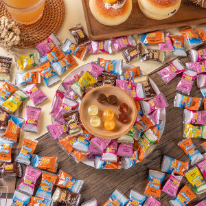 Malaysia One Hundred Salty Hard Candy 600G Salty Lemon Assorted Candy Fruit Flavor Wedding Candy Snacks